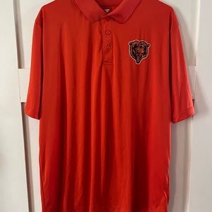 Men's Chicago Bears Fanatics Branded orange polo